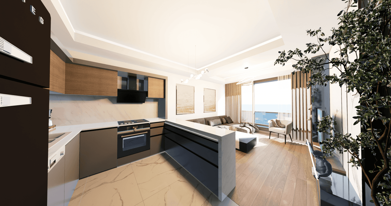 Квартира в Анталии, Турция, 60 м², фото 4