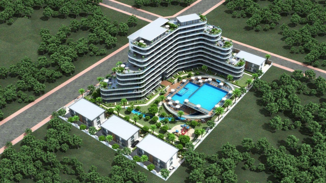Апартаменты в Анталии, Турция, 67 м²