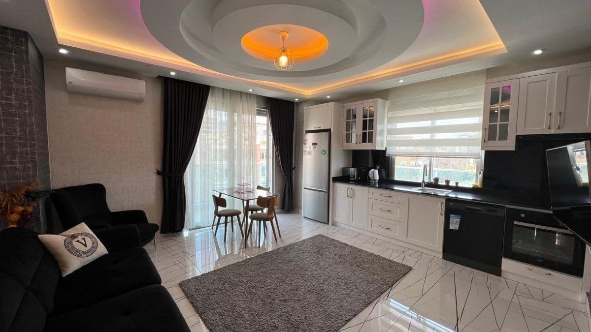 Квартира в Алании, Турция, 90 м²