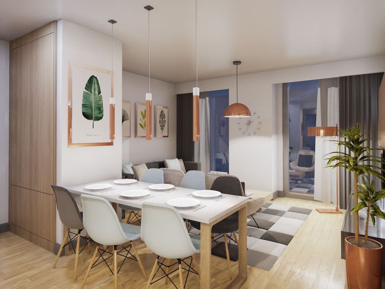 Квартира в Стамбуле, Турция, 56 м²