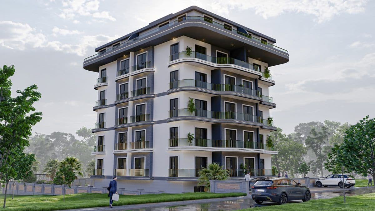 Квартира в Кестеле, Турция, 53 м², фото 3
