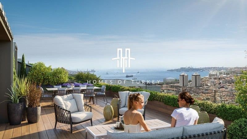 Апартаменты в Стамбуле, Турция, 90 м²