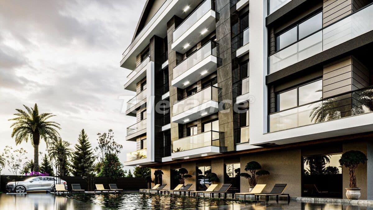 Апартаменты в Анталии, Турция, 60 м², фото 2