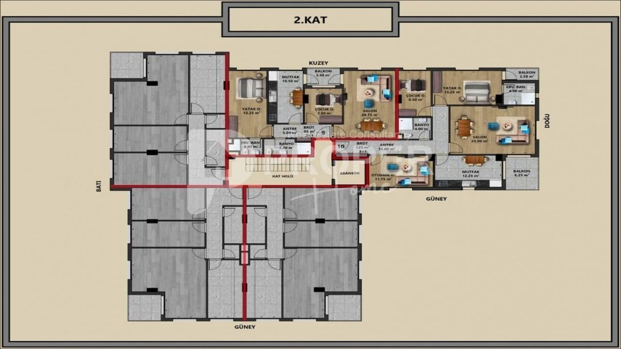 Квартира в Анталии, Турция, 95 м², фото 5