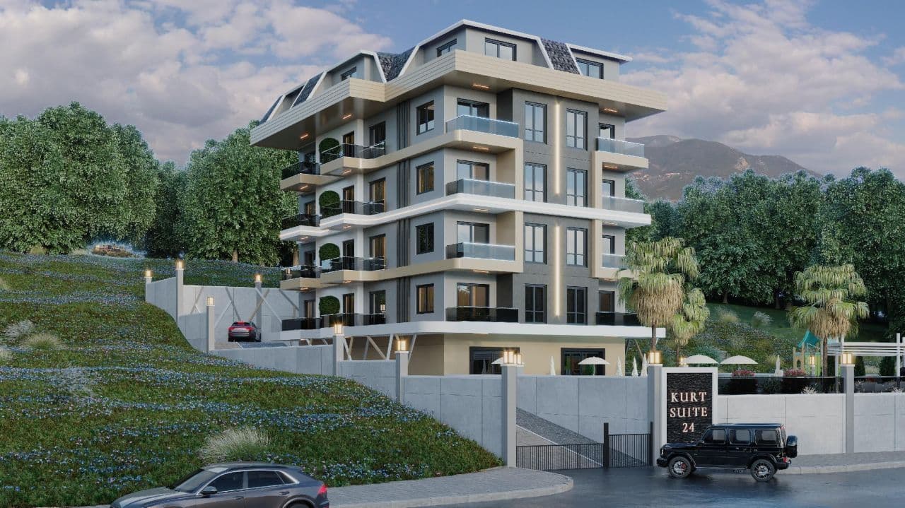 Пентхаус в Кестеле, Турция, 90 м²