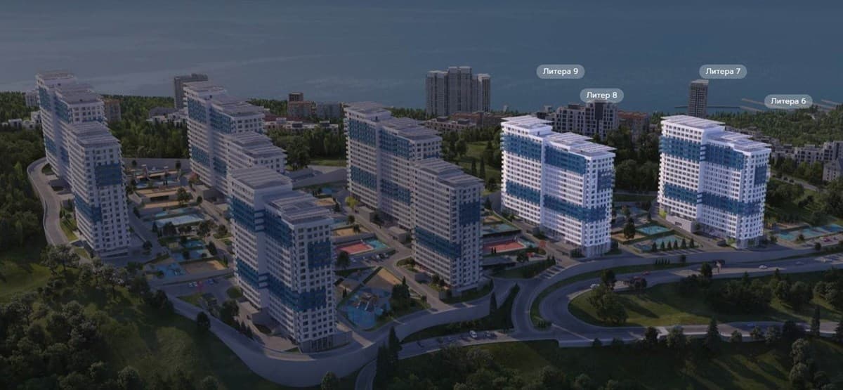 Studio Apartment in Oxygen Residential Complex, Byta, Sochi, photo 2