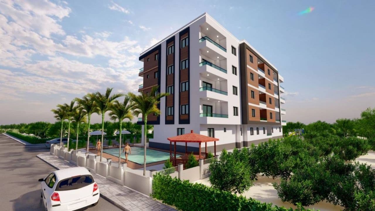 Апартаменты в Мерсине, Турция, 115 м²