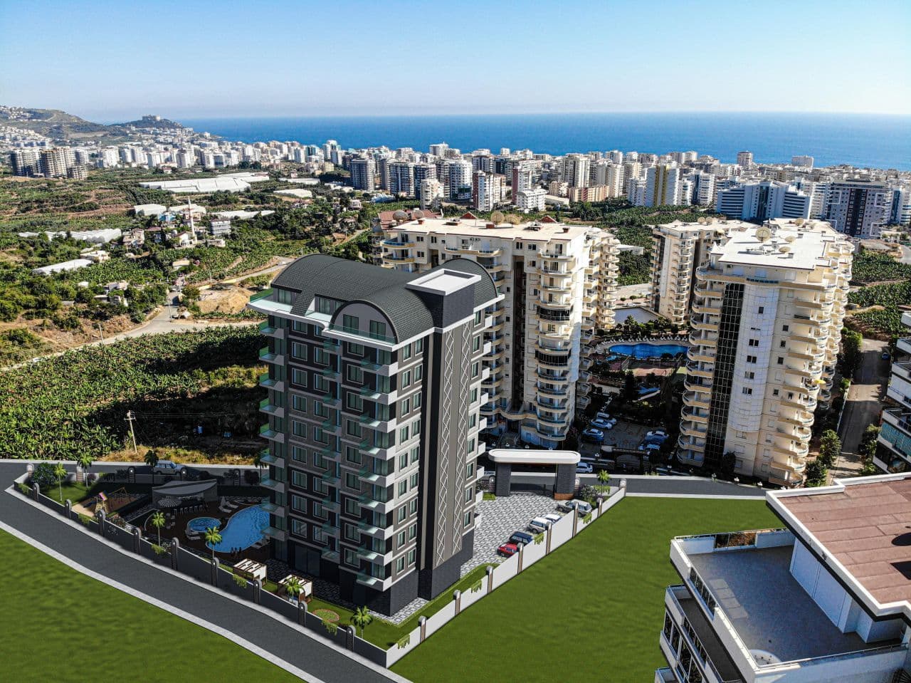 Квартира в Алании, Турция, 49 м², фото 4