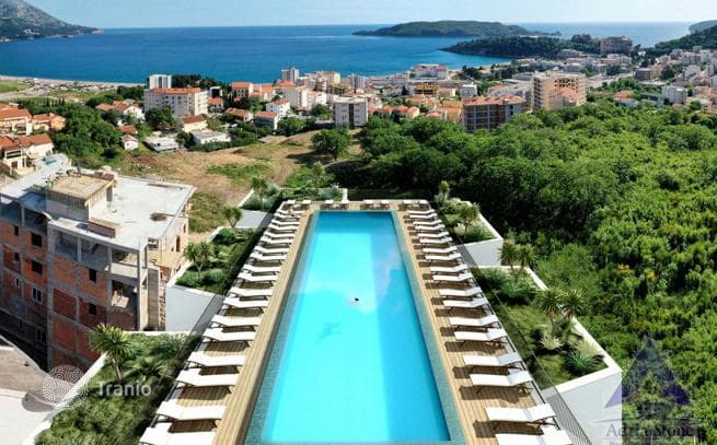 Apartment Building with Sea View in Becici, Montenegro, photo 3