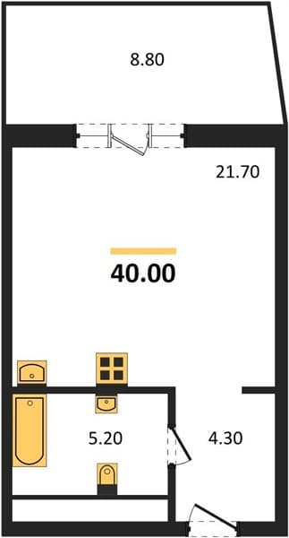 Studio Apartment in Morello Hotel Complex, Anapa