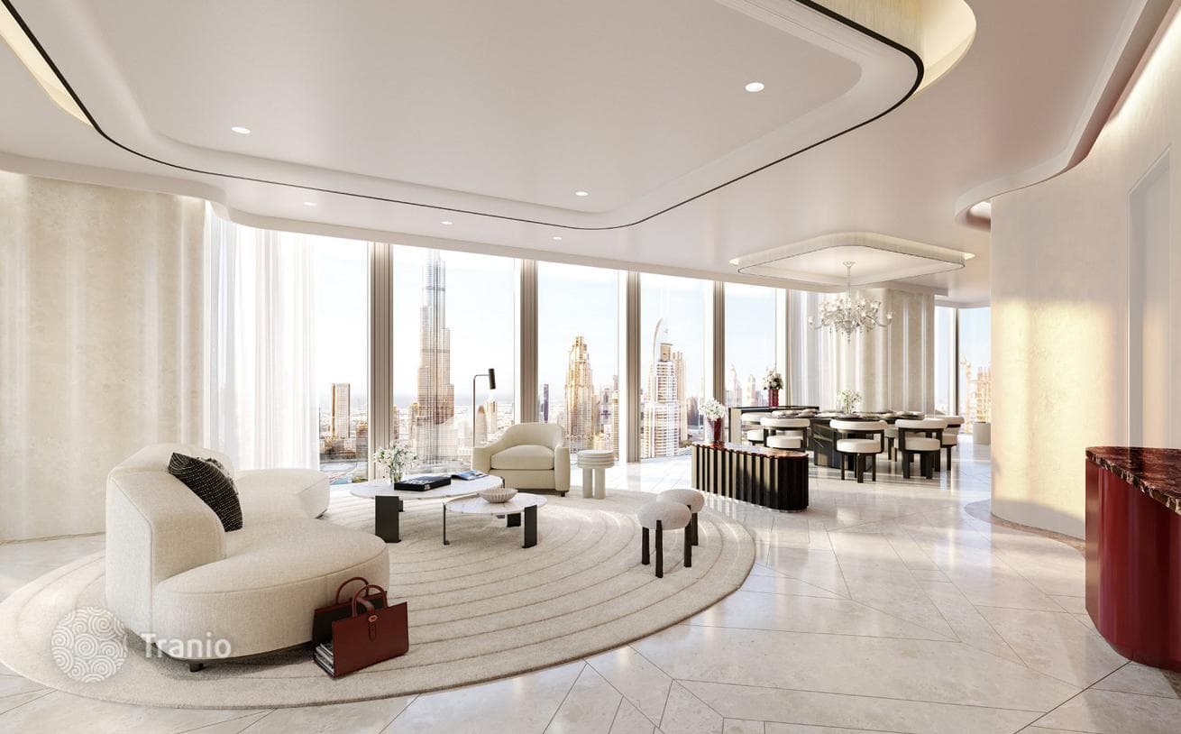 Элитная резиденция Baccarat Residences в самом центре района Downtown Dubai, Дубай, ОАЭ