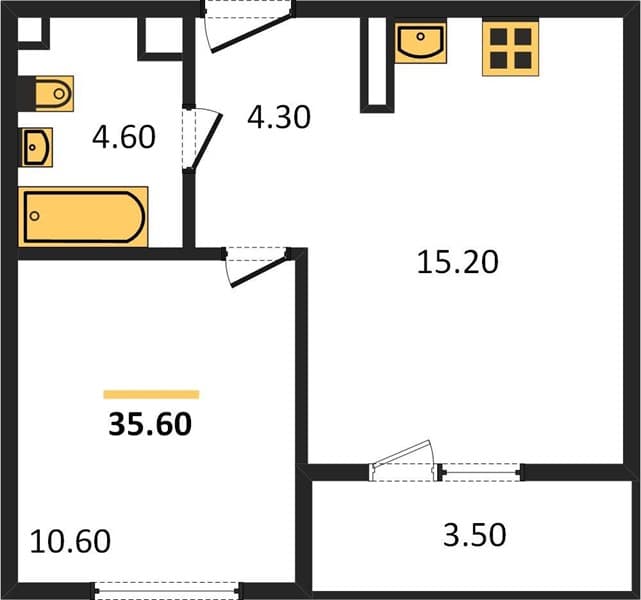 1-Bedroom Apartment with River and Mountain Views in Sochi