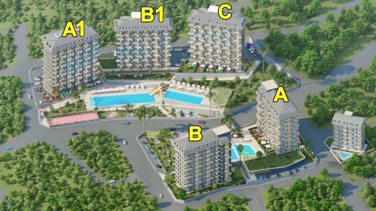 Квартира в Авсалларе, Турция, 48 м², фото 3