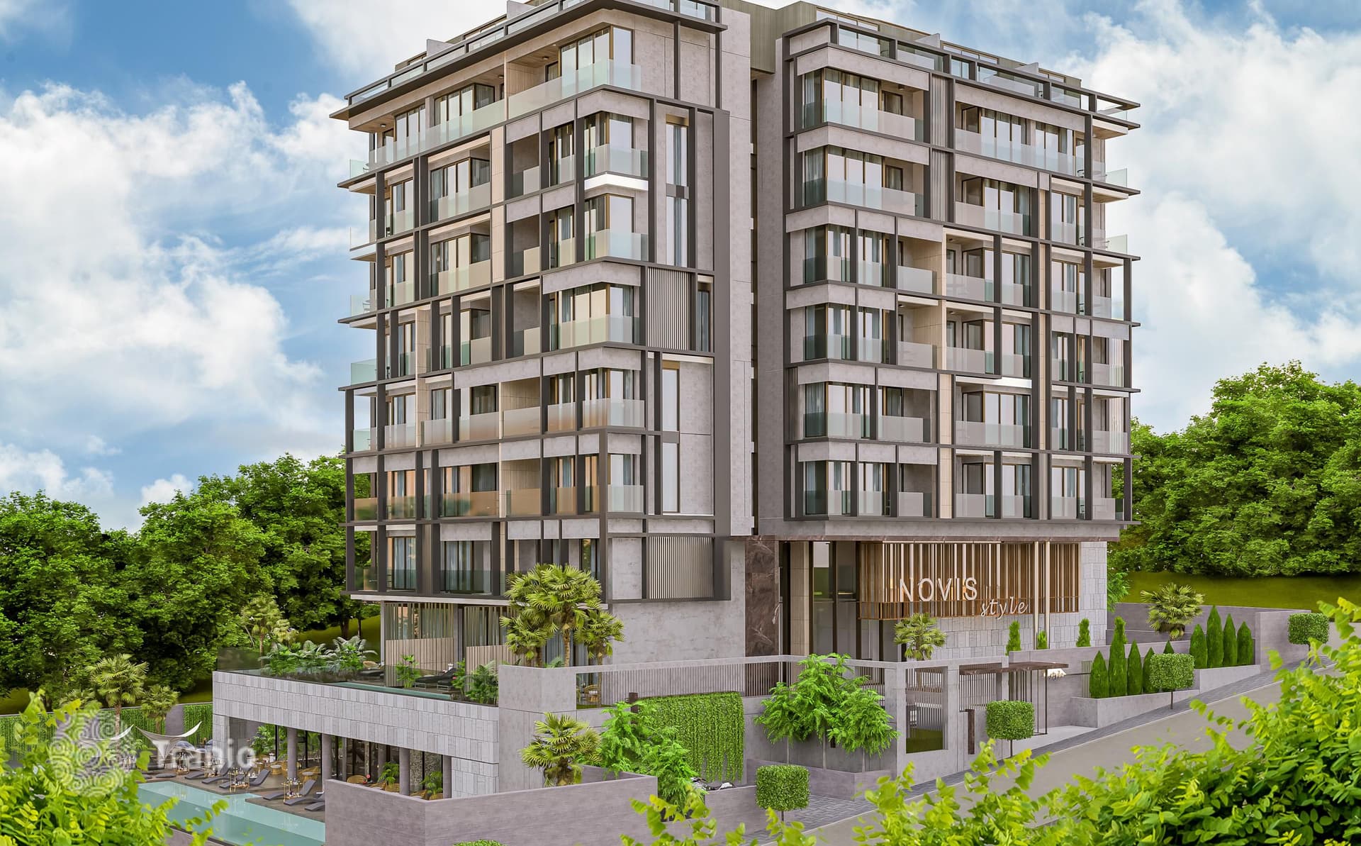 New Apartments with Sea View in Turkey