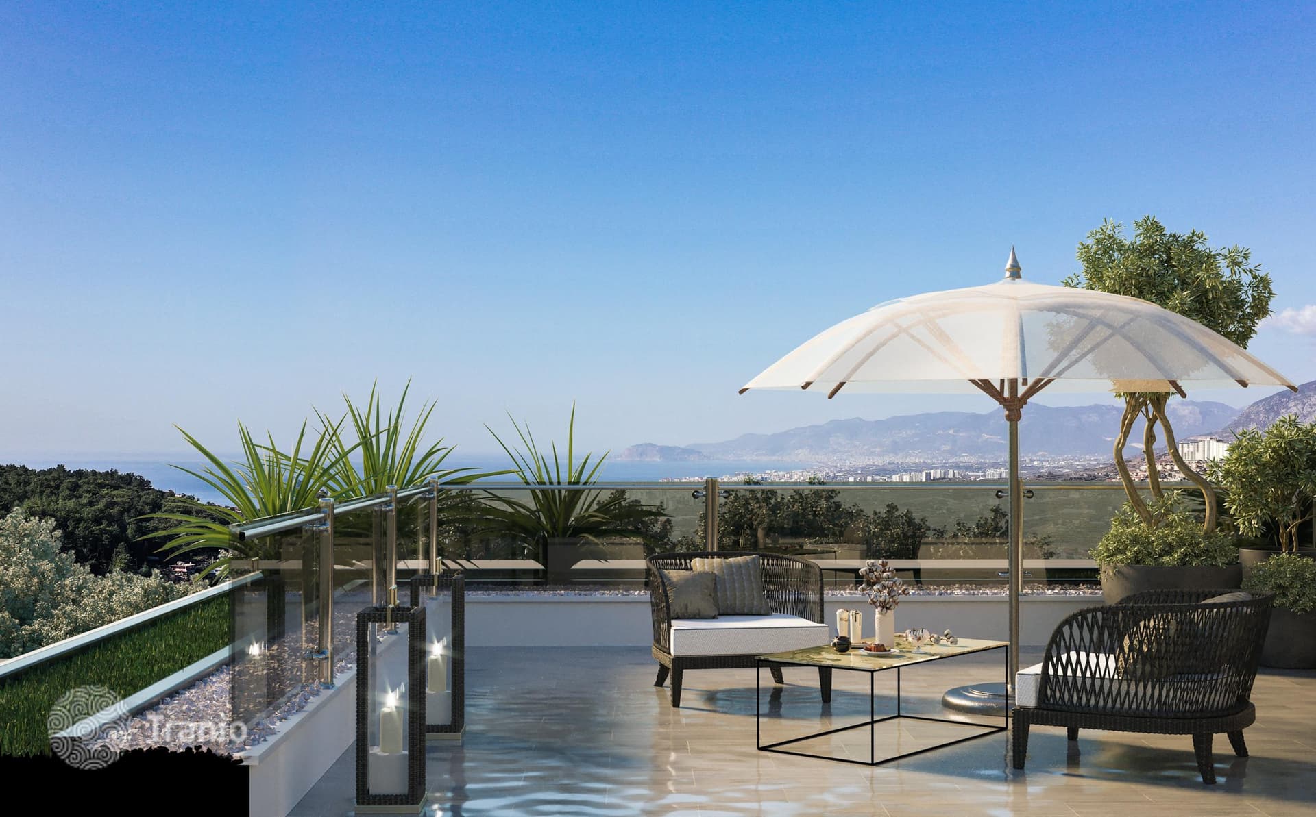 Luxury Villa with Sea View in Kargicak, Alanya, photo 2
