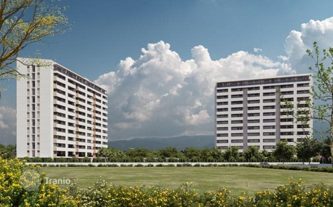 1-Bedroom (1+1) Apartment with Sea View in Mezitli, Mersin