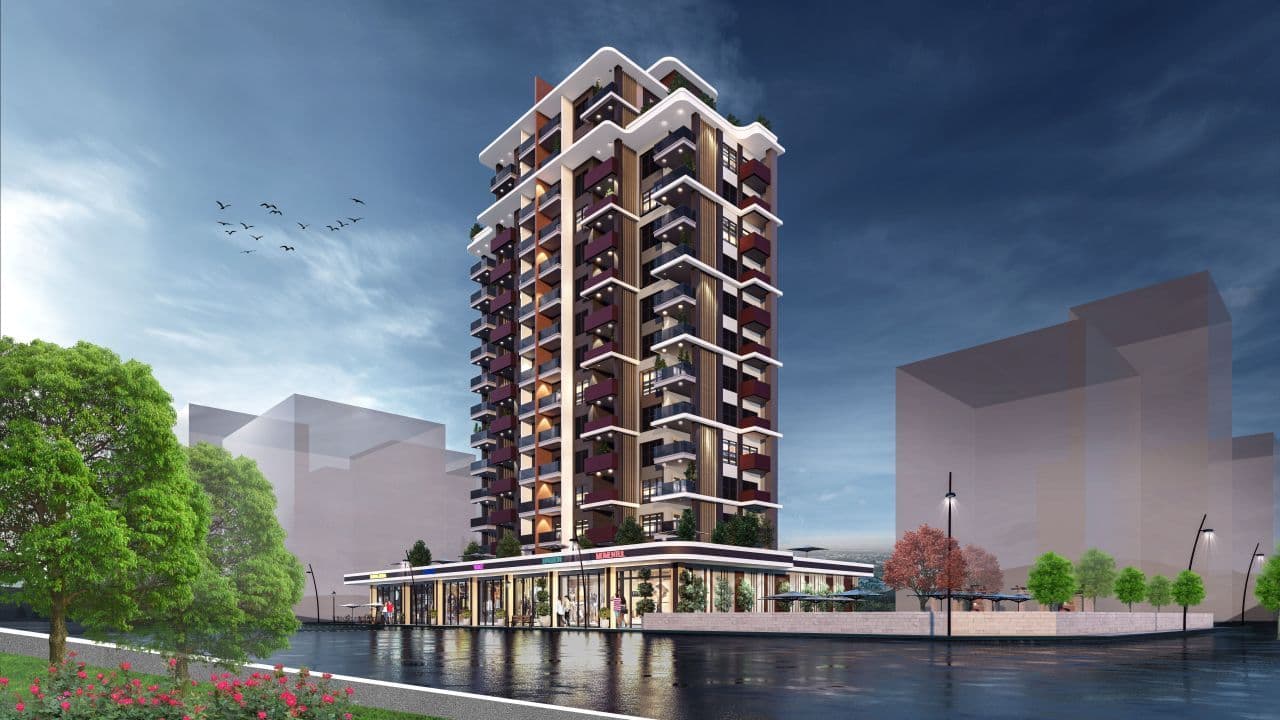 Апартаменты в Мерсине, Турция, 95 м²