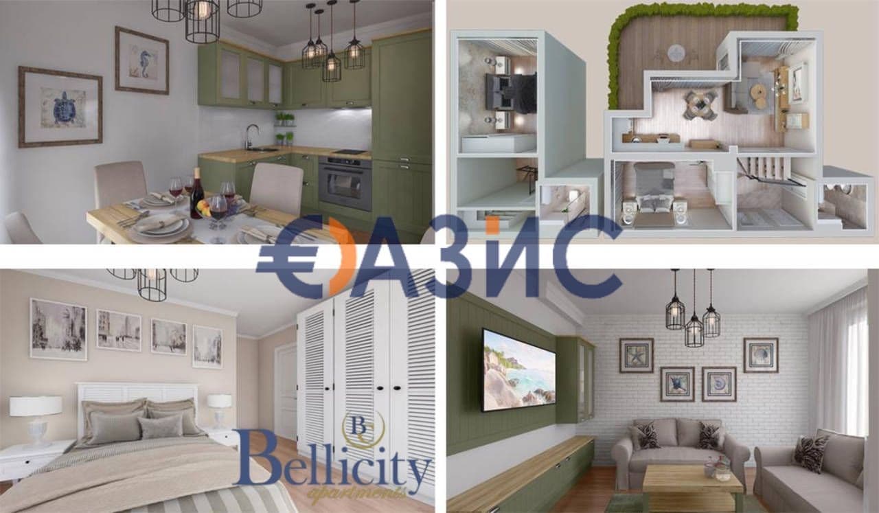 Апартаменты в Равде, Болгария, 91.5 м², фото 4