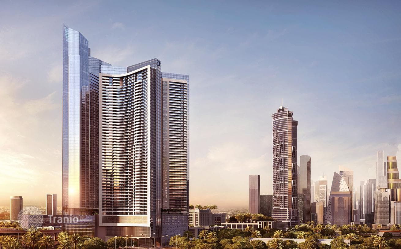 Жилой комплекс Aykon Heights с видом на гавань, водный канал и город, Business Bay, Дубай, ОАЭ, фото 5