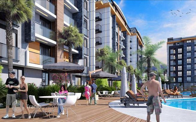 New Apartments with Shared Pool and Water Park Near Beach and Golf in Antalya, photo 4