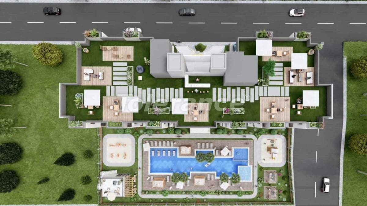 Апартаменты в Анталии, Турция, 43 м², фото 3