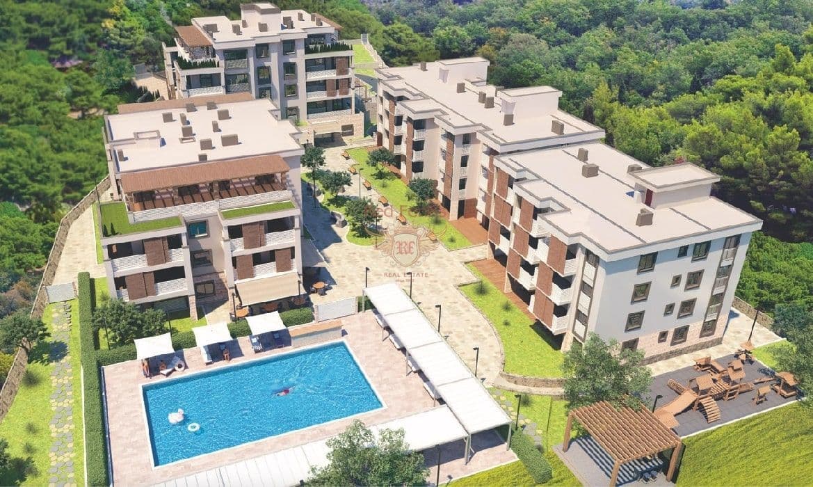 Квартира в Херцег-Нови, Черногория, 43 м²