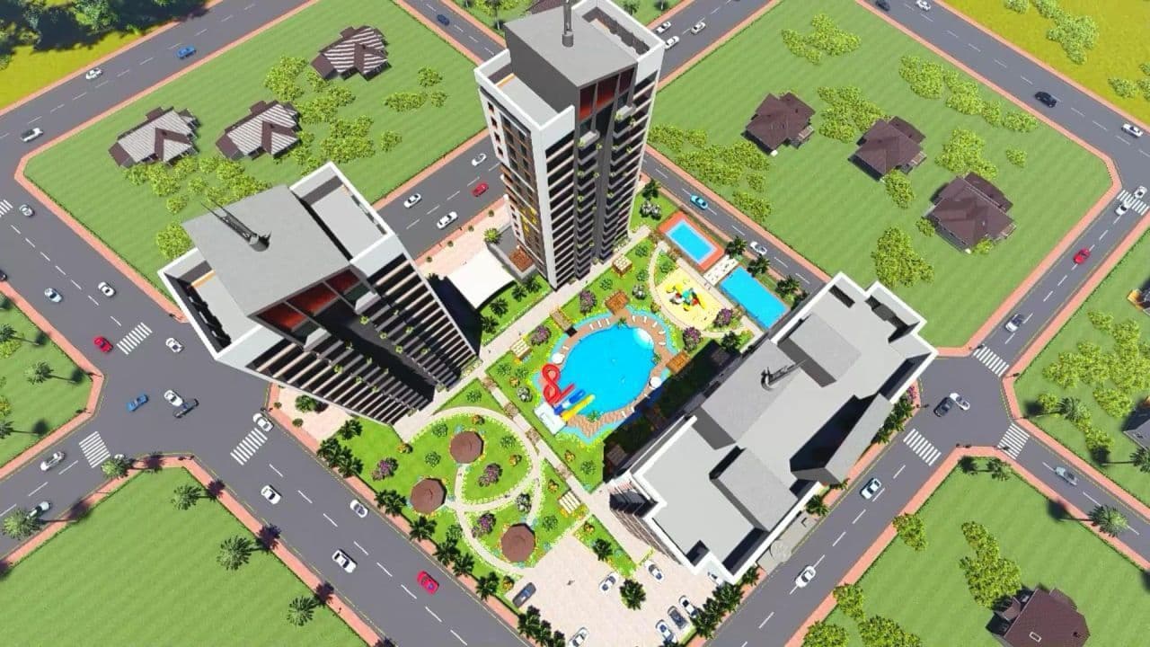 Квартира в Мерсине, Турция, 63 м²