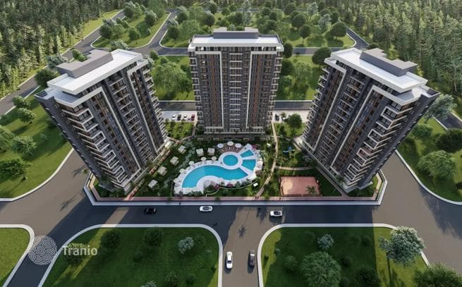 New Apartments with Shared Pool in Erdemli, Mersin