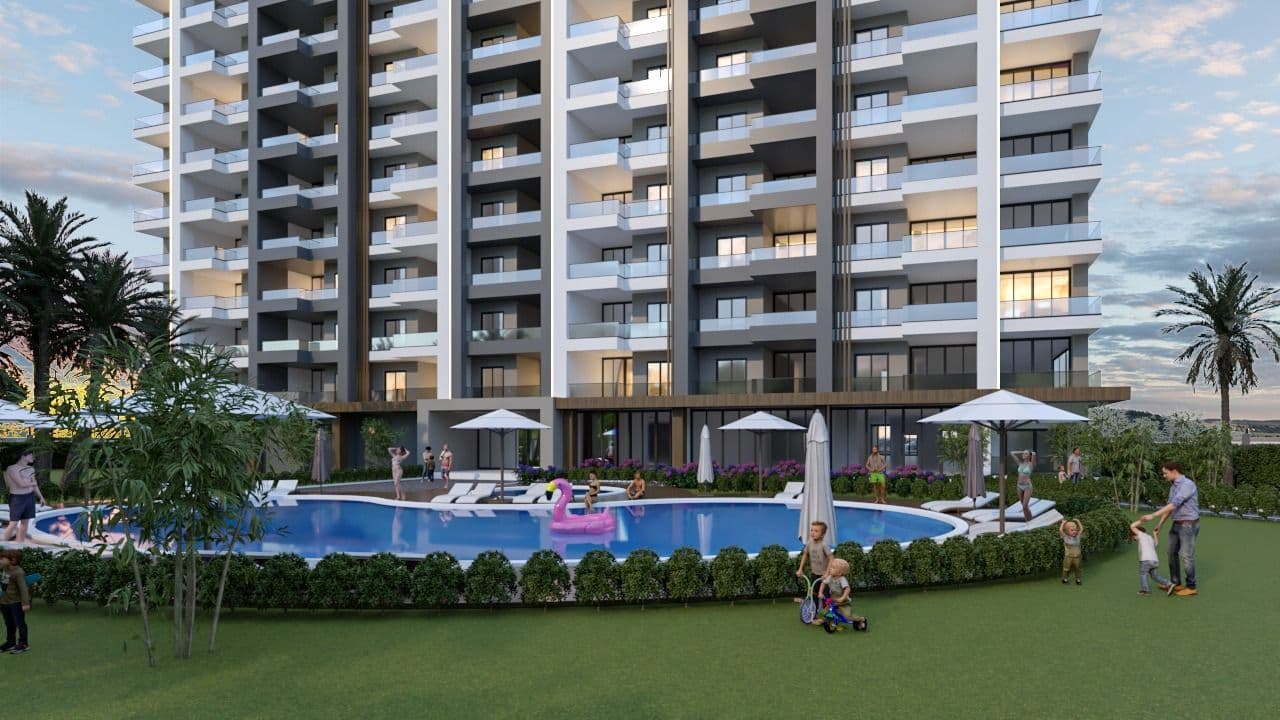 Апартаменты в Мерсине, Турция, 80 м², фото 3