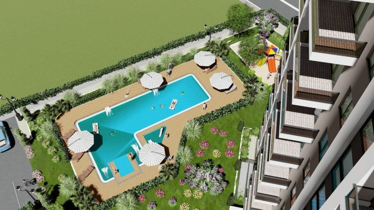 Апартаменты в Мерсине, Турция, 40 м², фото 3