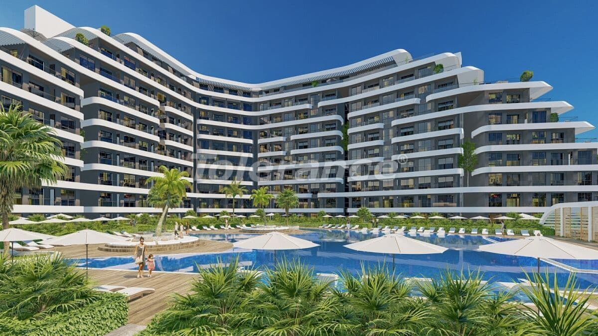 Апартаменты в Анталии, Турция, 90 м²