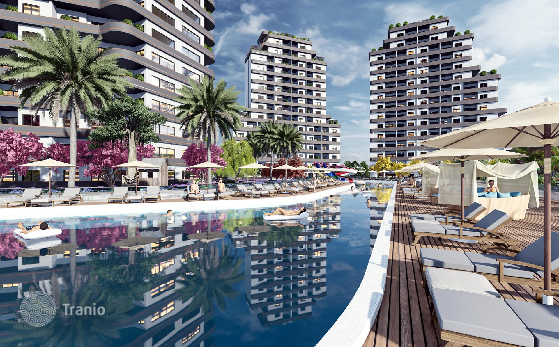 Residential Complex with Sports Facilities in Mezitli, Mersin