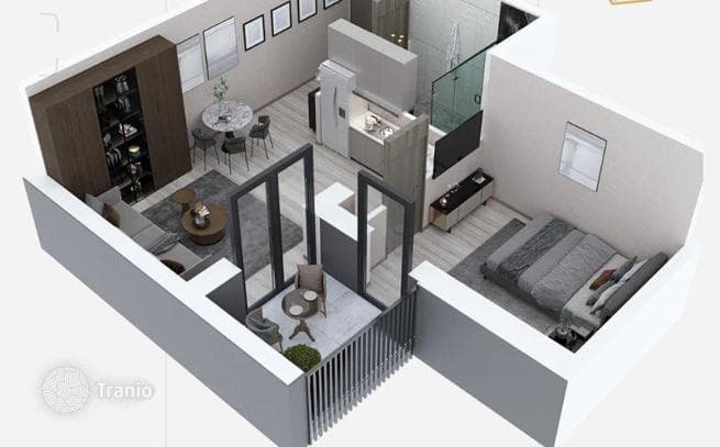 1-Bedroom Apartment in Tbilisi, photo 3