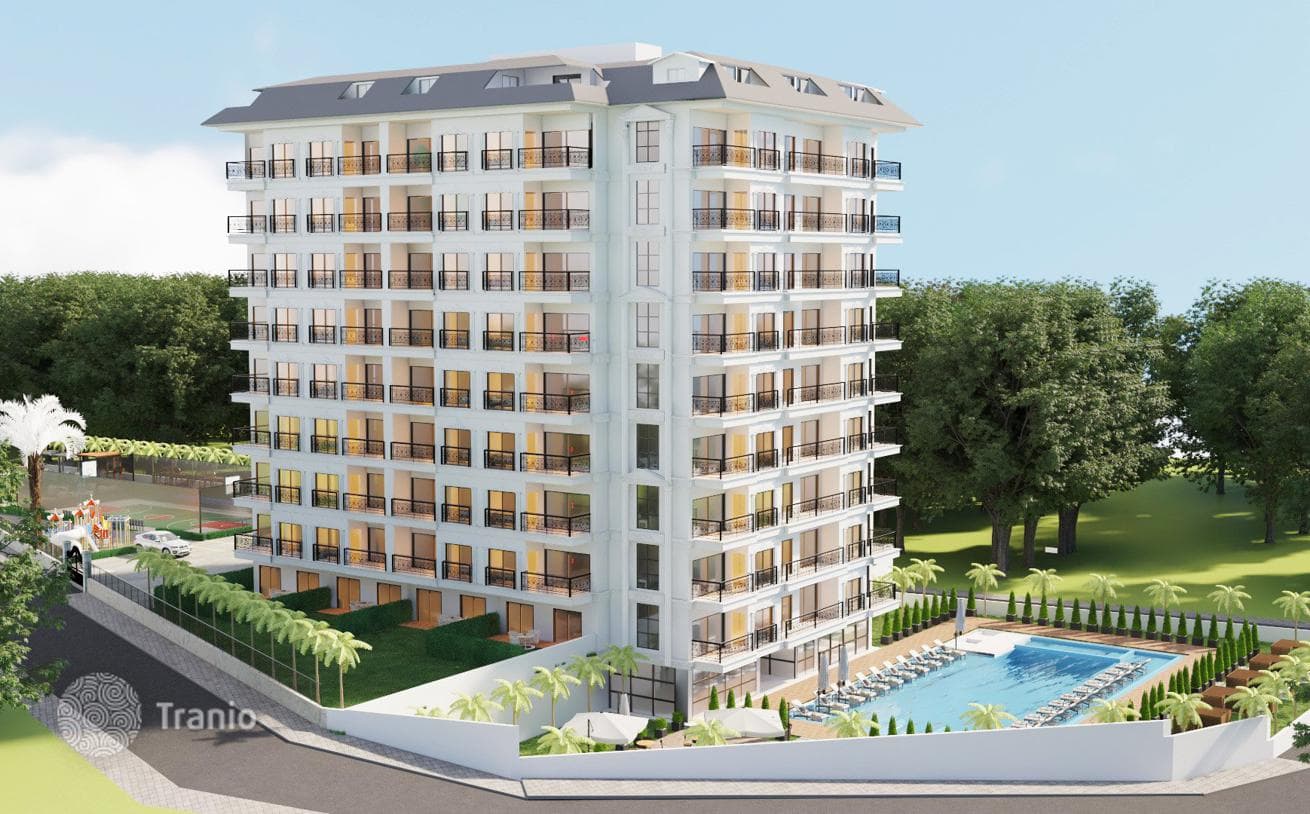 1-Bedroom (1+1) Apartment in New Complex in Avsallar, Alanya