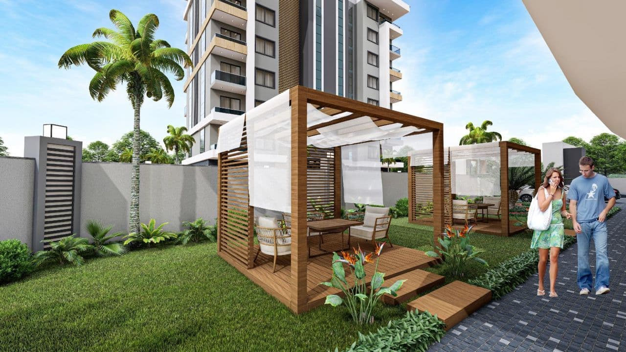 Квартира в Авсалларе, Турция, 43 м²