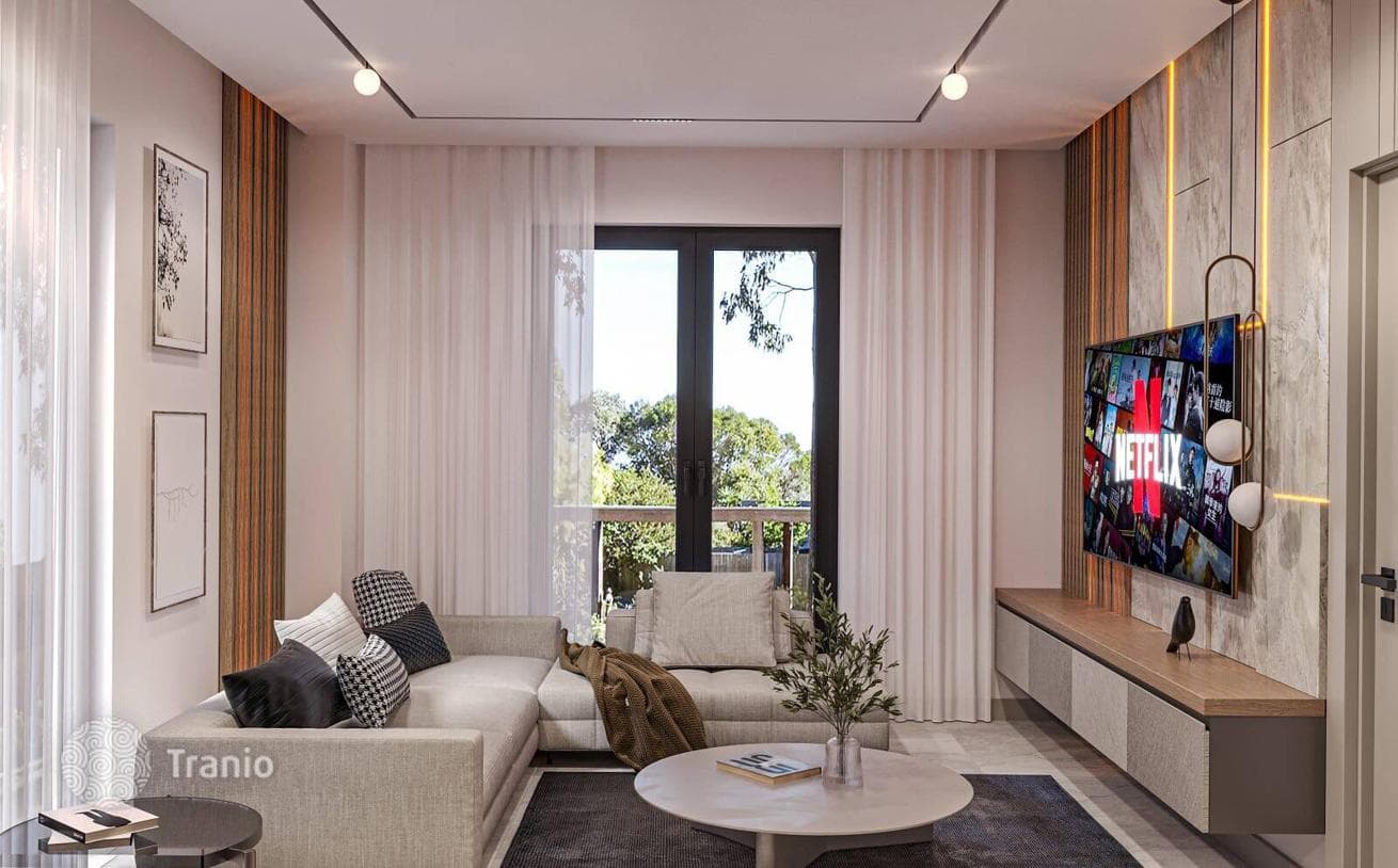 1-Bedroom and 3-Bedroom Apartments with Forest View in Dosemealti, Antalya
