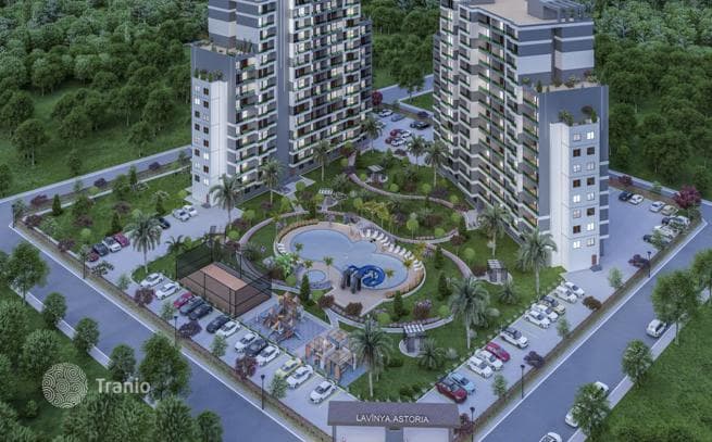 1–2-Bedroom Apartments with Water Park in Mersin, Mezitli, photo 4