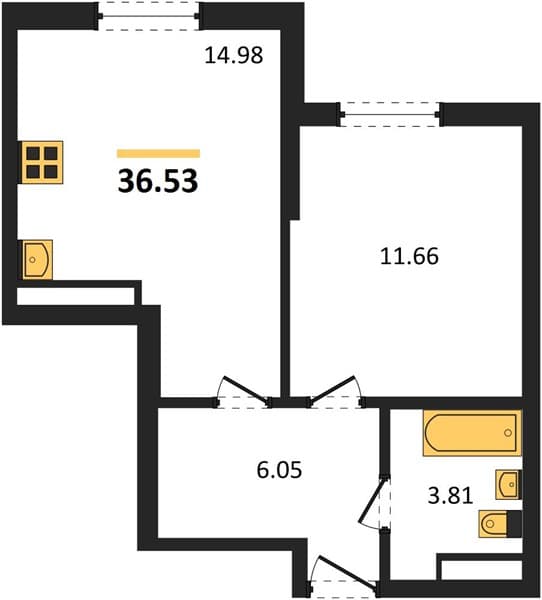 Studio Apartment in Marine Garden Sochi 4* Hotels and Resort, Sochi
