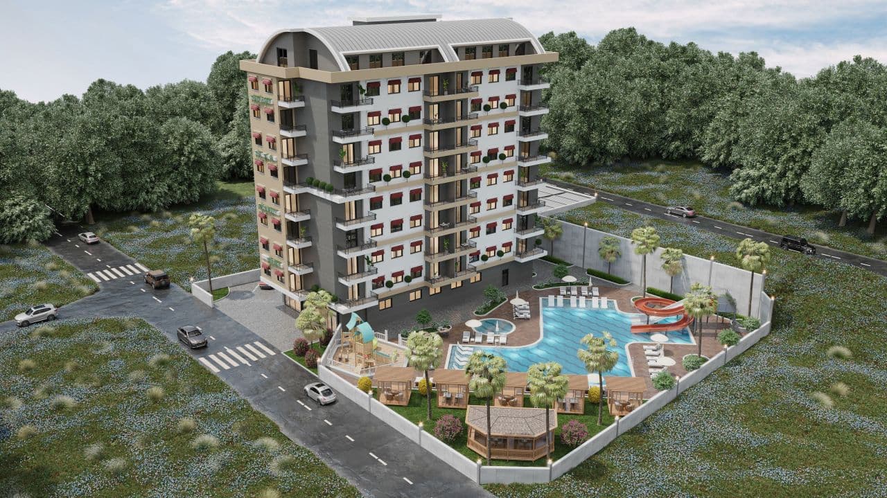 Квартира в Авсалларе, Турция, 40 м², фото 4