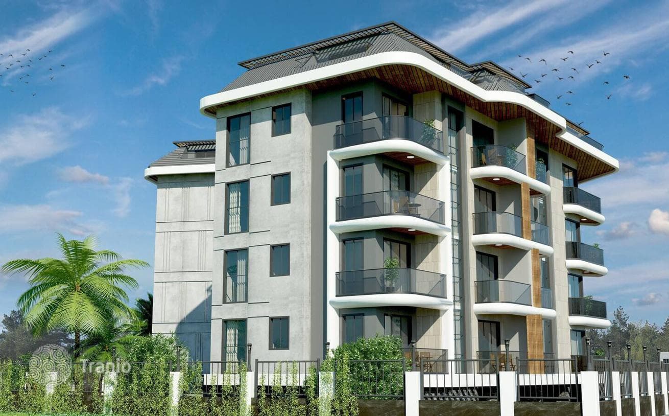 New Apartments with Solar Panel System in Oba, Alanya, photo 2