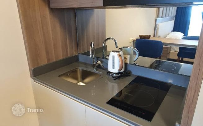 Studio with Mountain Views and Walkable Access to the Sea in Batumi