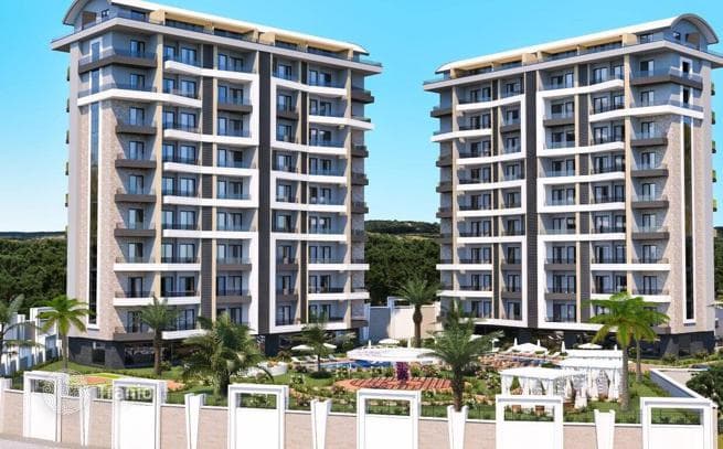 Luxury Apartments with Panoramic Sea Views in Avsallar, Alanya