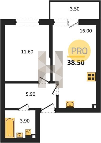 Studio Apartment in Flora, Kudepta, Sochi