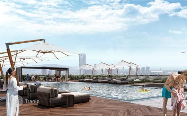 New Apartments with Shared Pool 300 m from Metro Station, Izmir