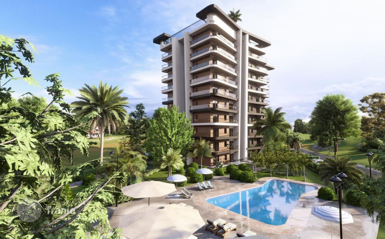 New Apartments with Infinity Pool in Long Beach, Cyprus