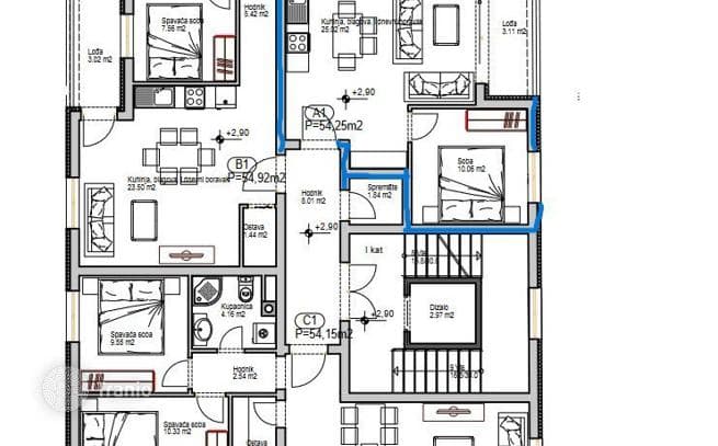 2-Bedroom Apartment in New Build in Pula City Center, photo 5