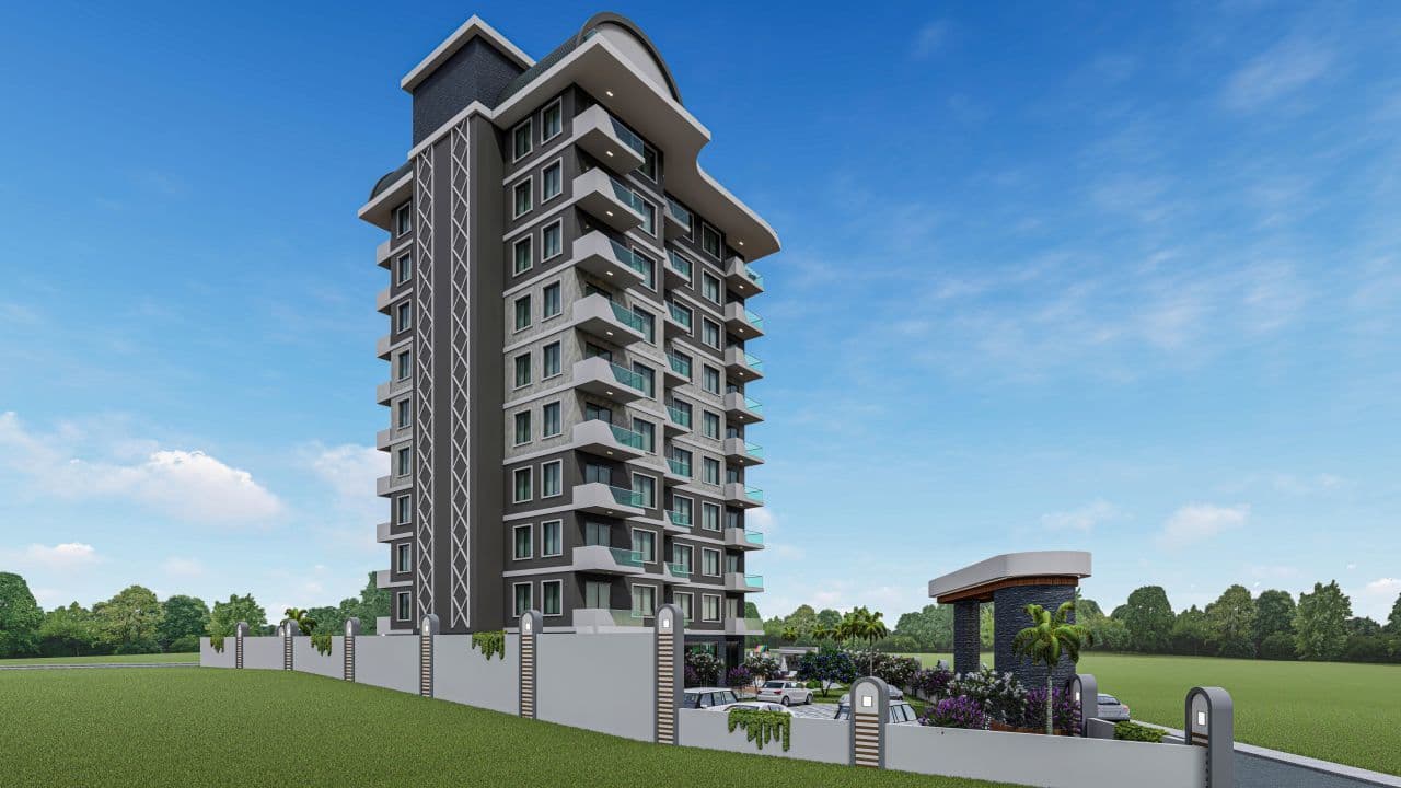 Квартира в Алании, Турция, 49 м², фото 3