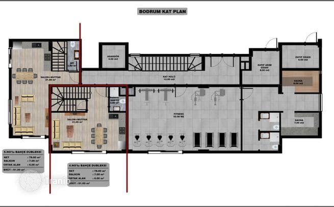 New Apartments with Shared Pool in Oba, Alanya, photo 5