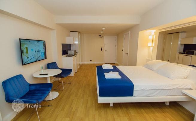 Furnished Apartment with Sea and City View in Batumi