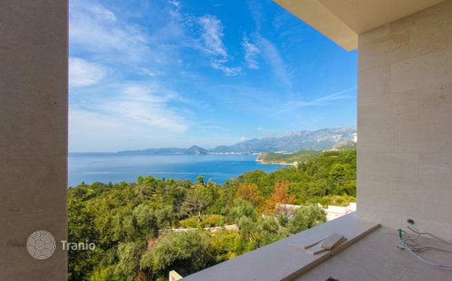 New Villas with Private Pools and Sea View in Rezevici, Budva